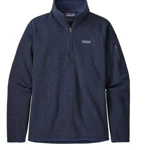 Patagonia Navy Sweater 1/4-Zip Fleece Jacket